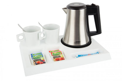 SIGNUM Welcome Tray White (with Kettle and 2 Cups)