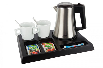 SIGNUM Welcome Tray Black (with Kettle and 2 Cups)