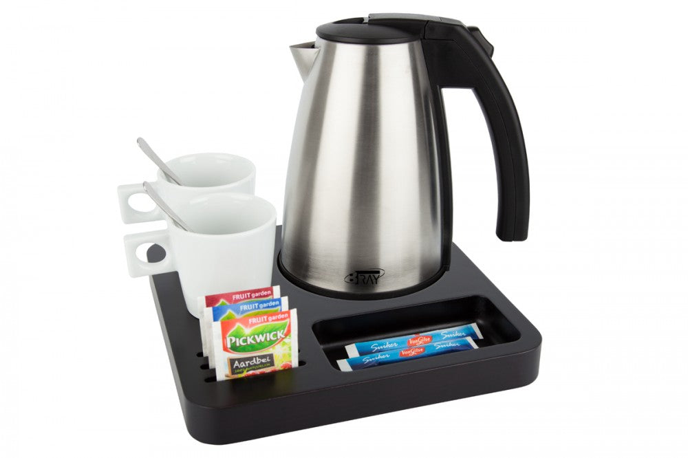 SLIM Welcome Tray (with Kettle and 2 Cups)